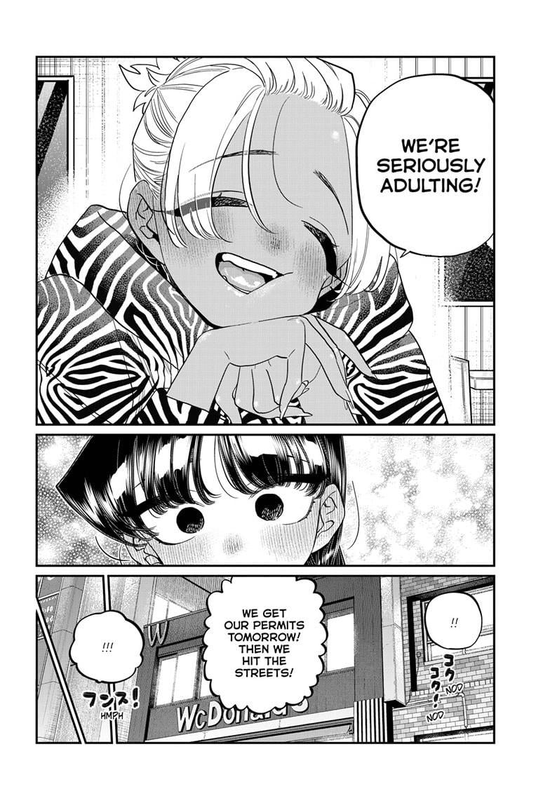 Komi-san wa Komyushou Desu Chapter 489 16